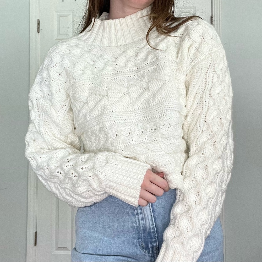 Cozy Cable Knit Sweater